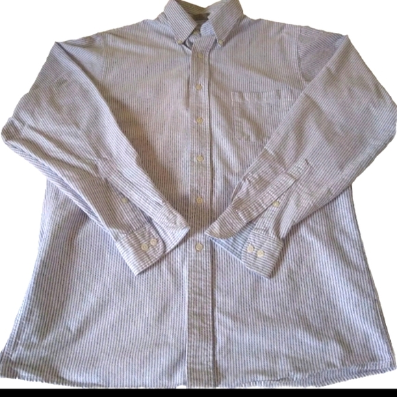 Lord & Taylor Other - Men's Lord & Taylor Striped Cotton Oxford Shirt 15 1/2